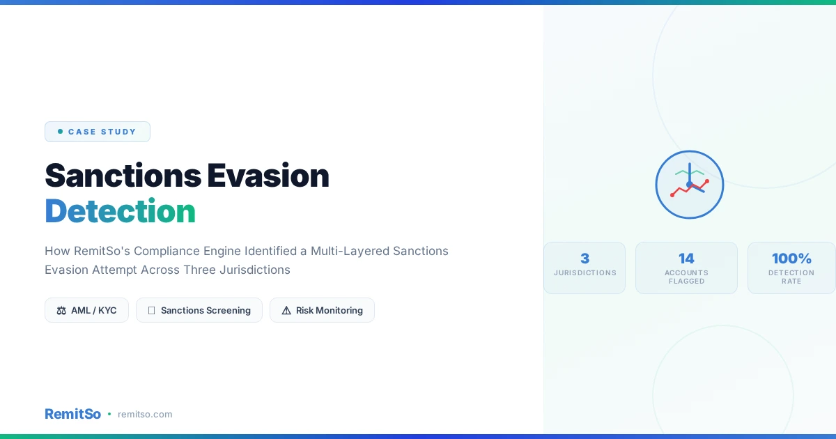 Stopping a Sanctions Evasion Ring