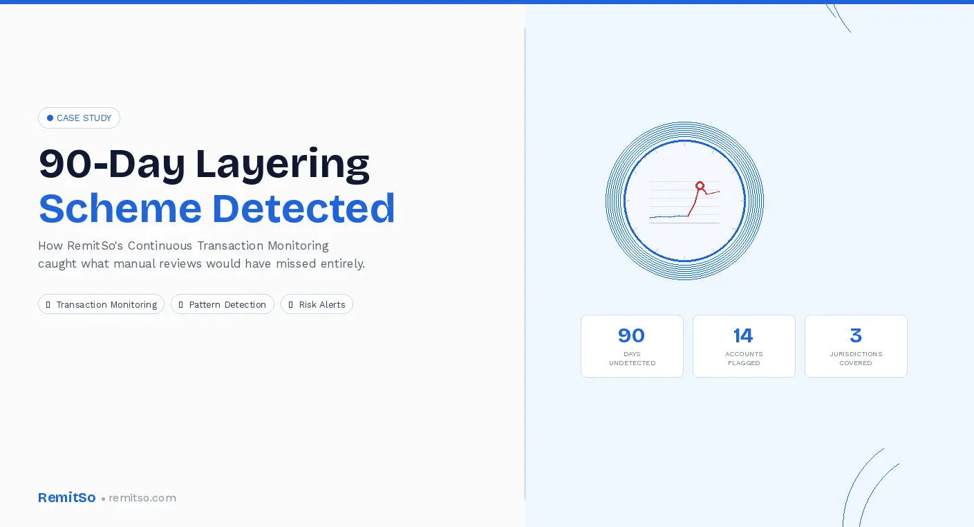 Stopping a Sanctions Evasion Ring