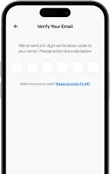 Verify Instantly screen