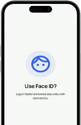 Log In Faster screen